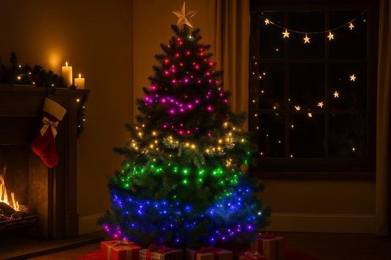 Home Styling Collection, lampki choinkowe LED z efektem bieżącej wody,