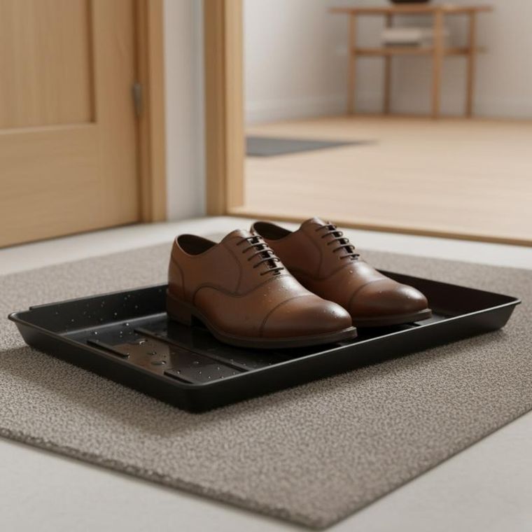 Home Styling Collection, Niu, ociekacz na buty, 3 tacki, 35-27-3 cm