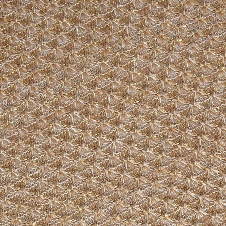 Home Styling Collection, podkładka na stół, beżowa, złota, 45-30 cm