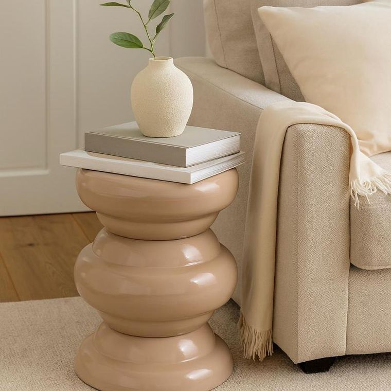 Home Styling Collection, stolik kawowy, metalowy, 32-41,5 cm