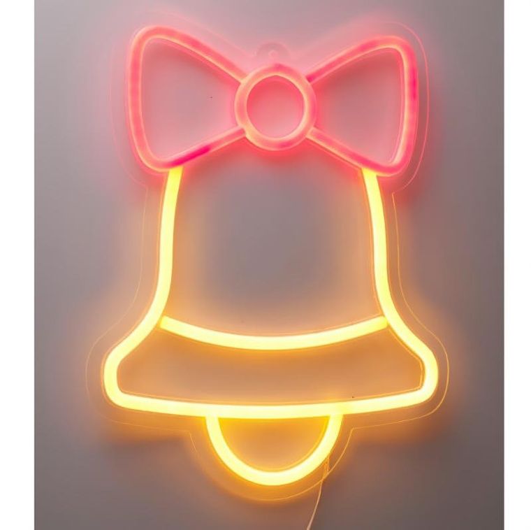 Home Styling Collection, świąteczny neon na ścianę, LED, 23-22 cm