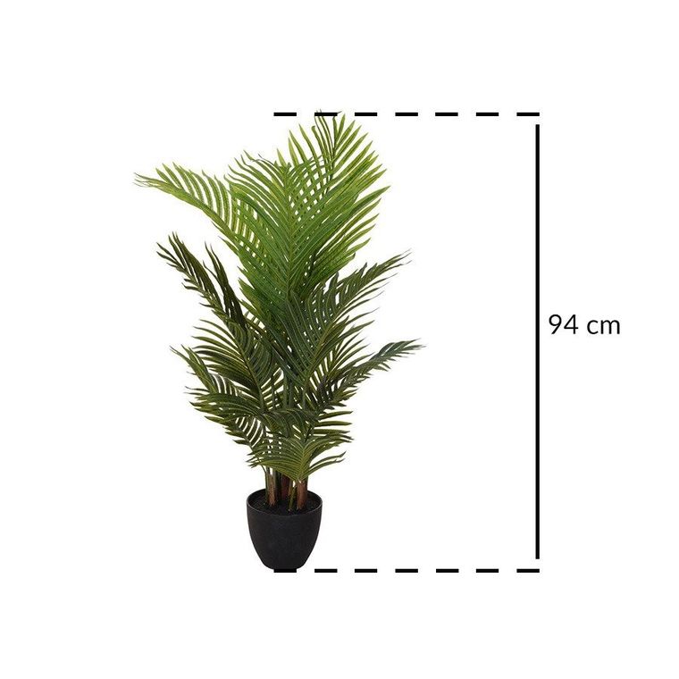 Home Styling Collection, sztuczna palma, roślina doniczkowa 94 cm, dekoracja roślinna