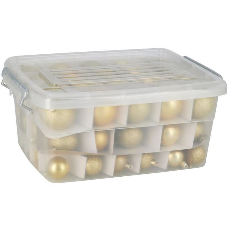 Home Styling Collection, zestaw bombek świątecznych, różne rozmiary, 70 szt.