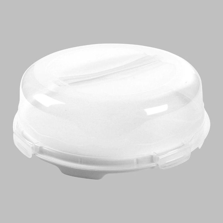 Homea, pojemnik do transportu ciasta z klipsami, Ø 30 cm