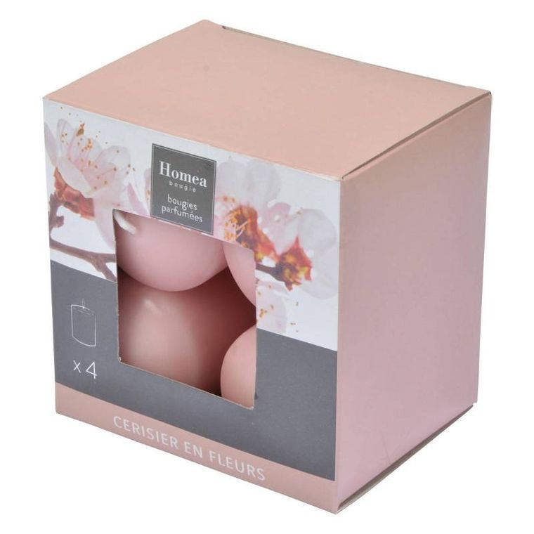 Homea, zestaw świeczek zapachowych, słupki, 6 cm