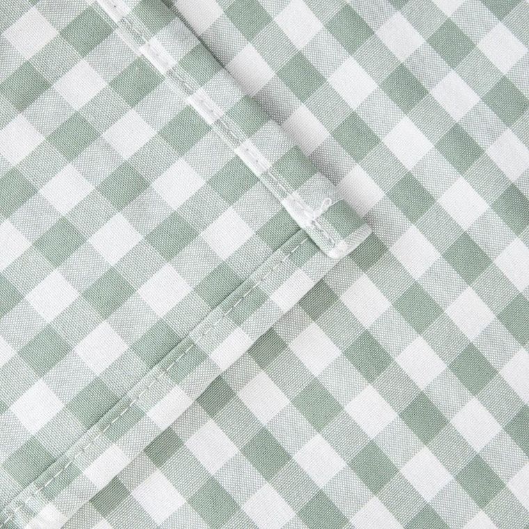Homla, Alambra, obrus, pistacjowy w kratkę, 130-180 cm