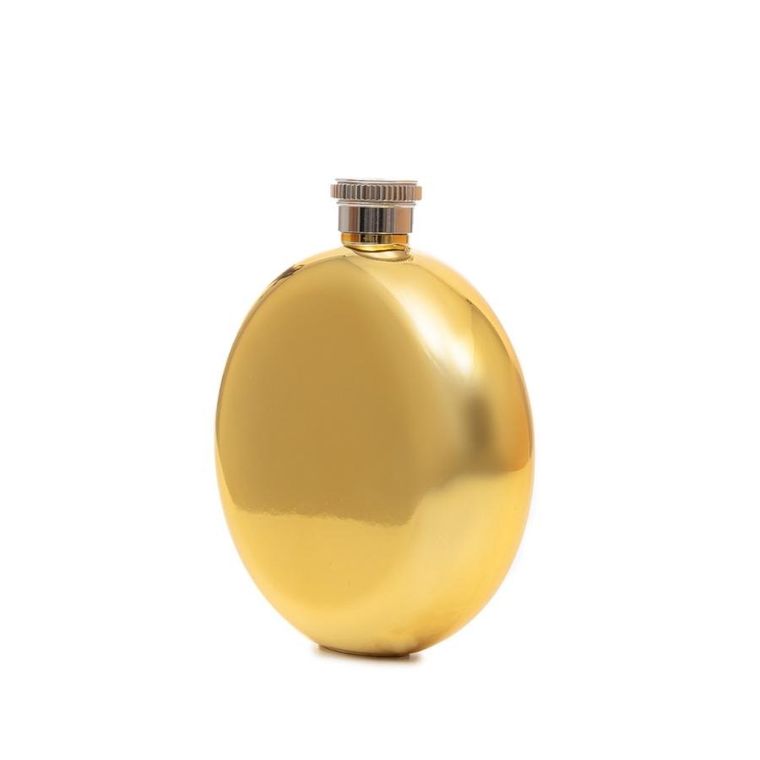 Homla, Alcole Randi, piersiówka, złota, 200 ml