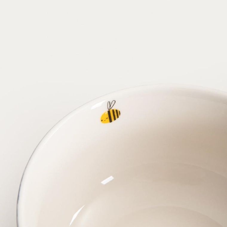 Homla, Annbee, miska, z pszczołą granatowa, 13 cm