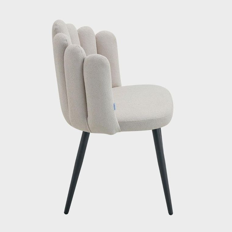 Homla, Aula, krzesło, beżowe, 49-55-85 cm