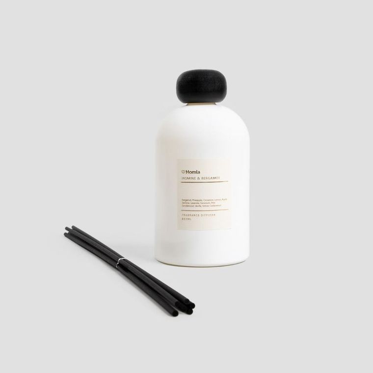 Homla, Aura, dyfuzor zapachowy, Jasmine&Bergamot, 500 ml