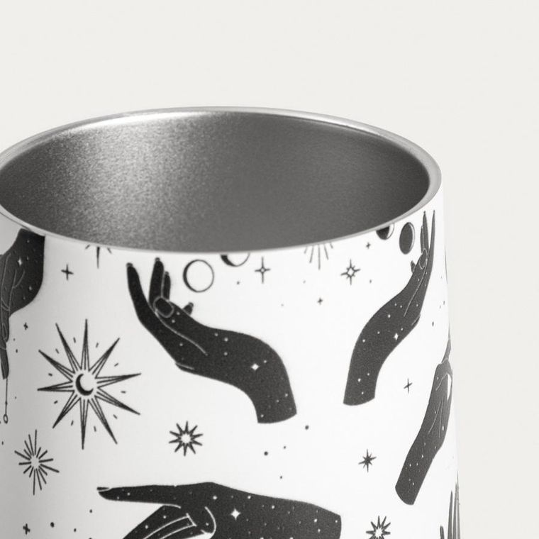 Homla, Avion, kubek termiczny, we wzór astralny, 0,35l