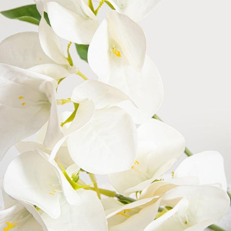 Homla, Azalea, gałązka sztuczna, azalia japońska, biała, 112 cm