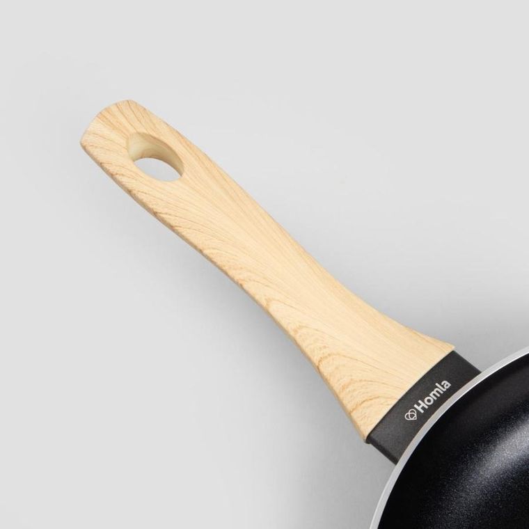 Homla, B2 Albero Essentials, patelnia, czarna, 24 cm