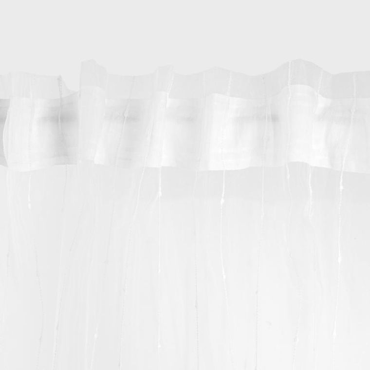 Homla, B2 Essentials Jacquard, Tape, firanka, biała żakardowa z taśmą, 140-250 cm