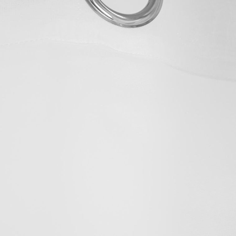 Homla, B2 Essentials Swiss Voal Rings, firanka, biała swiss woal na kółkach, 160-300 cm