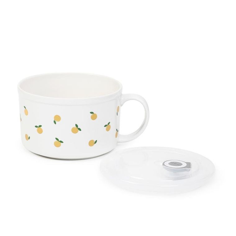 Homla, Balis, naczynie do serwowania, w cytrynki z uchem i pokrywką, 0,75 l