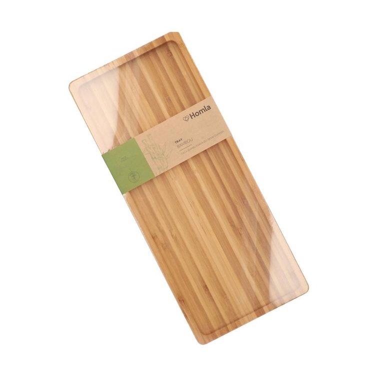 Homla, Bambou, taca bambusowa do serwowania, 40-17 cm, 991404