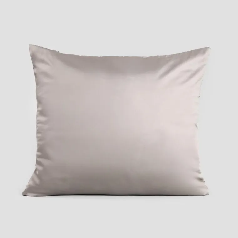 Homla, Bamsa, zestaw dwóch poszewek, bambusowych, szarych, 70-80 cm, 738517