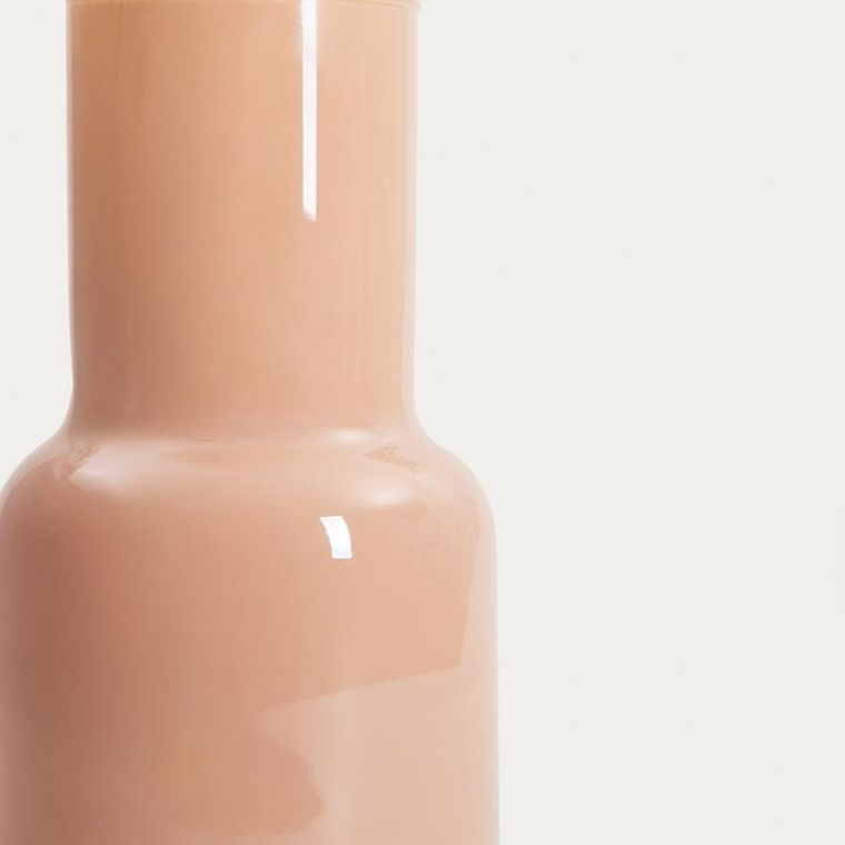 Homla, Belly, wazon, szklany beżowy, 8,9-21 cm