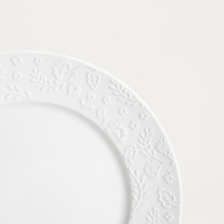 Homla, Beno, talerz, deserowy biały, 21 cm