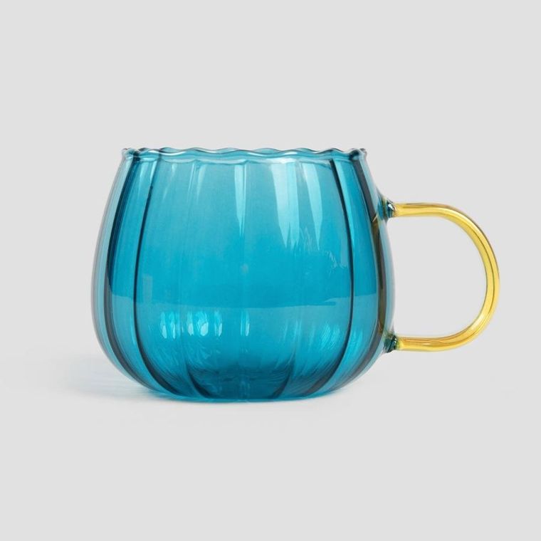 Homla, Bevanda, szklanka, niebieska, 0,4 l