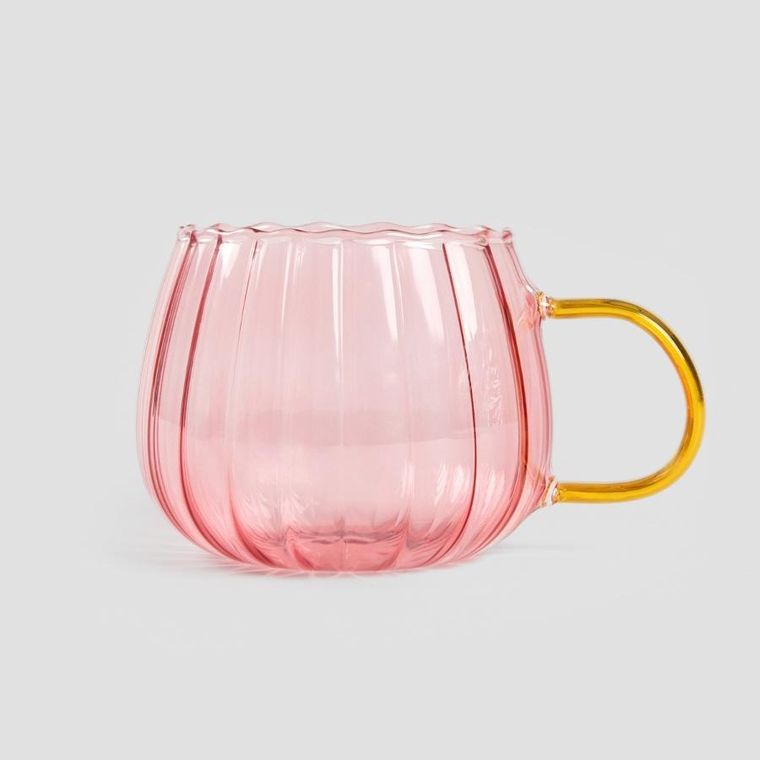 Homla, Bevanda, szklanka, różowa, 0,4 l