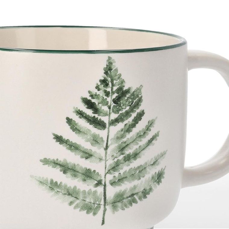 Homla, Blyde, kubek, z liściem paproci, 350 ml