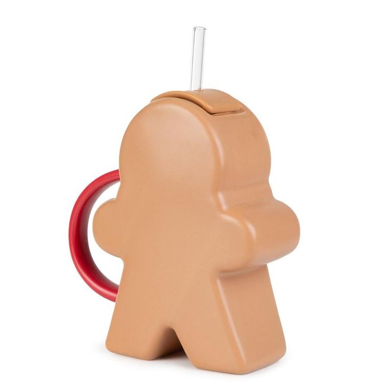 Homla, Briley, kubek, ciastek ze szklaną słomką, 0,55l