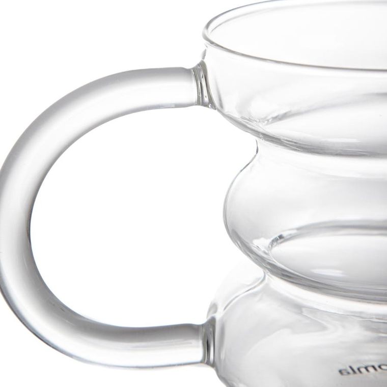 Homla, Bubbly, szklanka z uchem, 400 ml, 888347