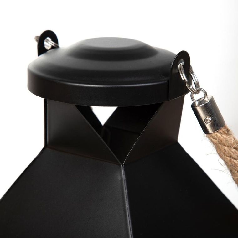 Homla, Burel, latarnia, drewniana, 12,5-12,5-31 cm