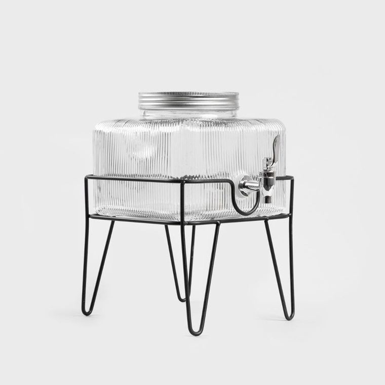 Homla, Calore, dyspenser, ryflowany na stojaku, 3,5l, 744402