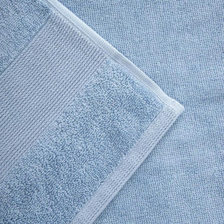 Homla, Cellen, ręcznik, niebieski z domieszką lyocellu, 70-130 cm