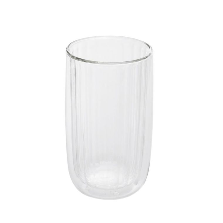 Homla, Cembra Groove, zestaw szklanek z podwójną ścianką, 350 ml, 732348