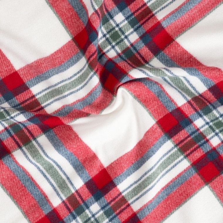 Homla, Checksy, koc, w kratę czerwoną, 150-200 cm