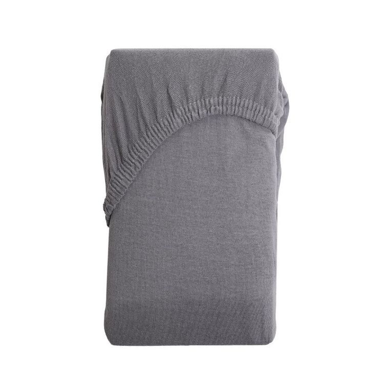 Homla, Claire, Prześcieradło jersey szare, 90-200 cm, SS23 819662