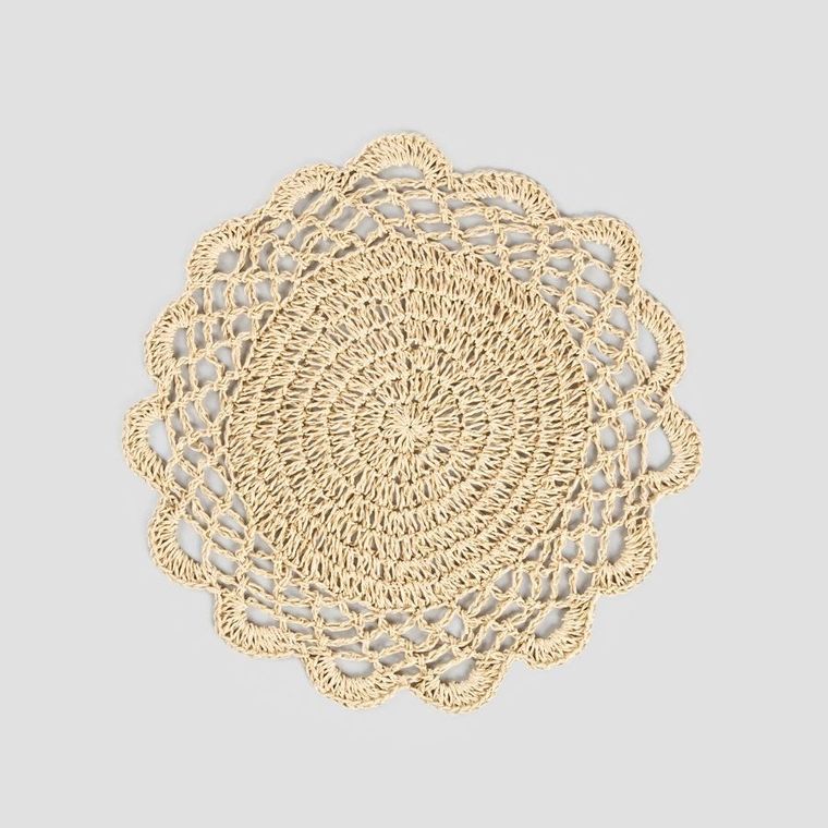 Homla, Comillas, podkładka, ażurowa ecru, 36 cm