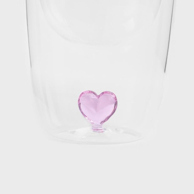 Homla, Corazon, szklanka z podwójną ścianką, 350 ml, 724602