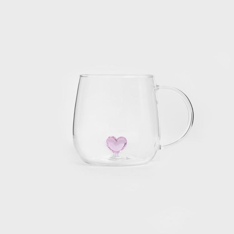 Homla, Corazon, szklanka z uchem, 0,4l, 724596