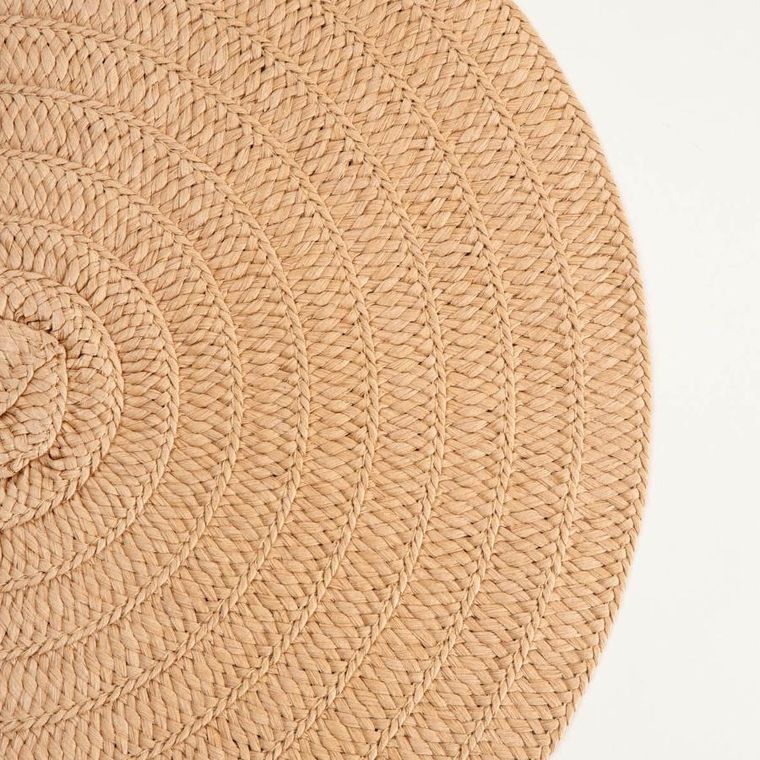 Homla, Cord, maty stołowe, beżowe, 38 cm, 2 szt.