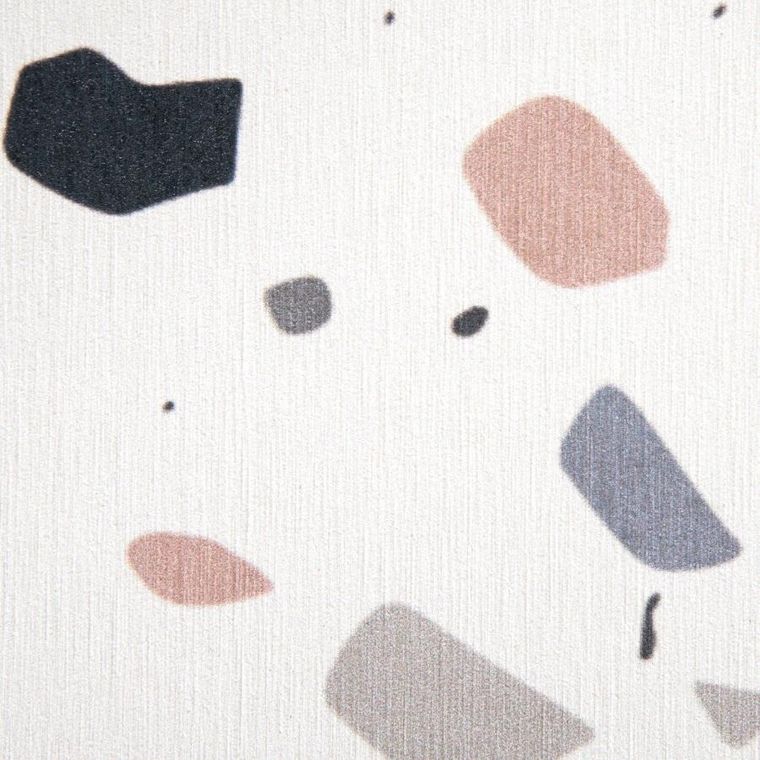 Homla, Ditta, mata łazienkowa, diatomitowa ze wzorem lastryko, 39-60-0,9 cm