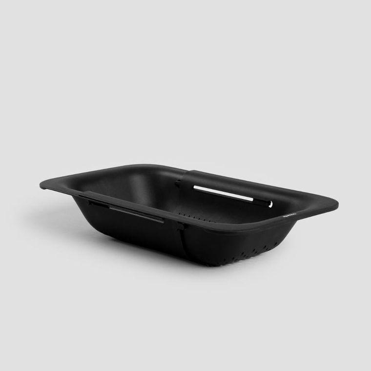 Homla, Easy Clean, ociekacz, kuchenny czarny, 37-20 cm