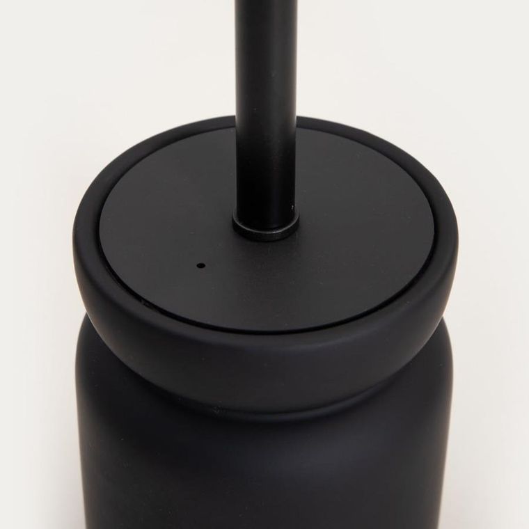 Homla, Elvia, szczotka do WC, czarna, 10,5-13-38,5 cm