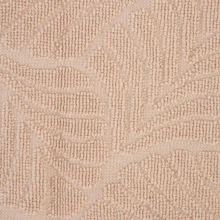 Homla, Estrella, zestaw ręczników, bawełnianych beżowych w liście, 30-50 cm