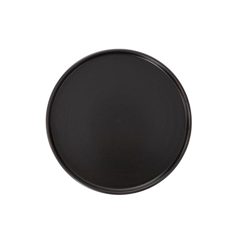 Homla, Famelio, talerz, deserowy czarny 21 cm