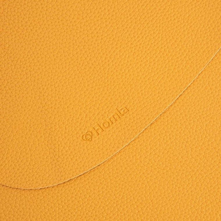 Homla, Femelo, maty stołowe, musztardowe, 38 cm, 2 szt.