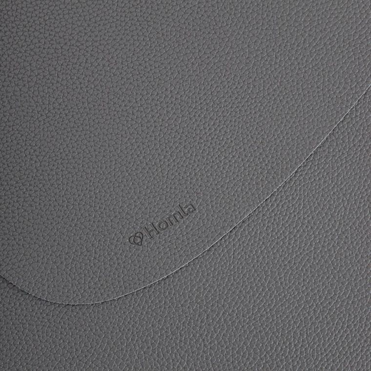 Homla, Femelo, maty stołowe, szare, 38 cm, 2 szt.