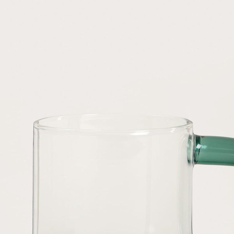 Homla, Fluff, szklanka z dmuchanym uchem, 0,36l