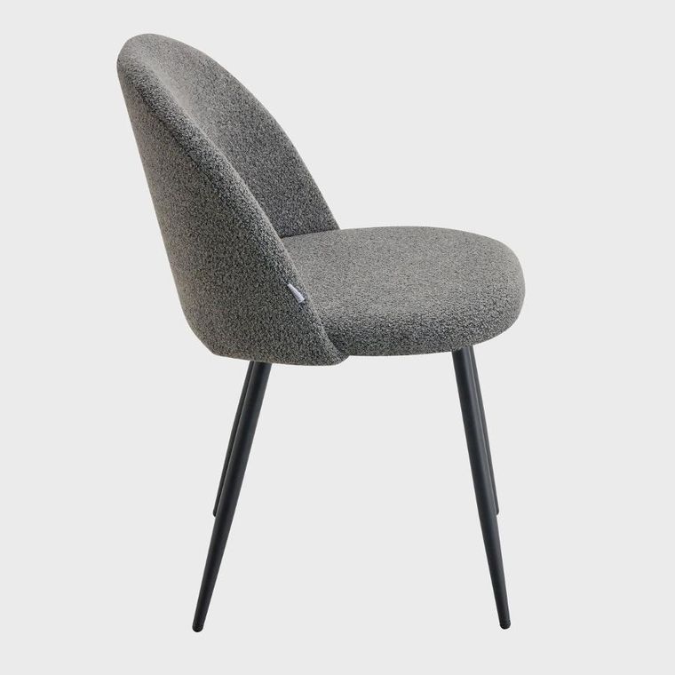 Homla, Fresca, krzesło, ciemnoszare, 47-56-78 cm