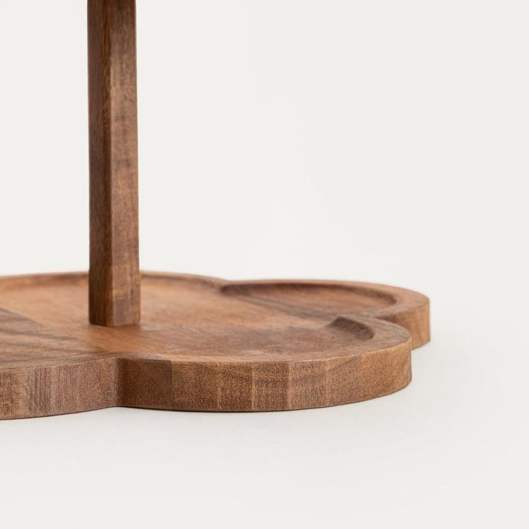 Homla, Gibara, patera, dwupoziomowa w kształcie kwiatka, 25-28,5 cm