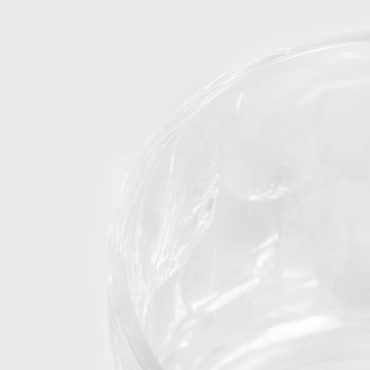 Homla, Glassic, filiżanka szklana, młotkowana z koralikowym uchem, 0,3 l